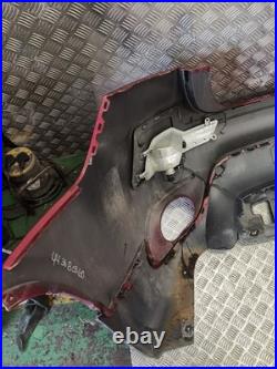 Bmw E71 X6 M Sport 2013 Complete Rear Bumper With Sensor In Red (a82) 7176243