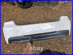 Bmw E90 LCI Msport M-sport Rear Bumper Alpine White 300