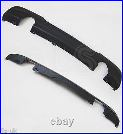 Bmw E90-e91 2005 2012 M Sport Rear Diffuser Bumper Splitter Valance 335 Look