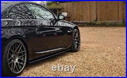 Bmw E92/E93 M-Sport LCI (2010-2013) Side Skirt Lips & Rear Spats BLACK GLOSS