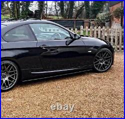 Bmw E92/E93 M-Sport PRE LCI Side Skirt Lips & Rear Spats (Abs Black Gloss)