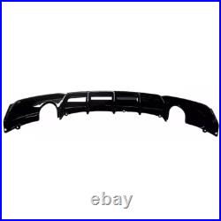 Bmw F30 F31 M Sport Performance Style Dual Exit Rear Bumper Diffuser Gloss Black