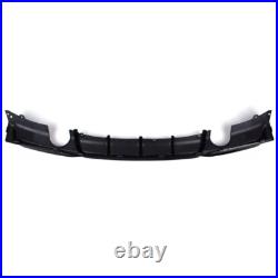 Bmw F30 F31 M Sport Performance Style Dual Exit Rear Bumper Diffuser Gloss Black