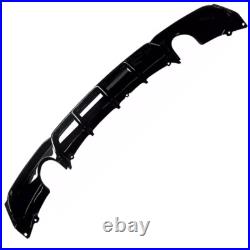 Bmw F30 F31 M Sport Performance Style Dual Exit Rear Bumper Diffuser Gloss Black