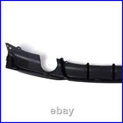 Bmw F30 F31 M Sport Performance Style Dual Exit Rear Bumper Diffuser Gloss Black