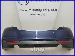 Bmw F33 4 Series M Sport Rear Bumper Complete Blue X10