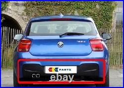 Bmw New Genuine F20 F21 10-14 M Sport Bumper Diffuser With Double Muffler Hole