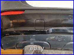 Bmw X1 E84 M Sport Rear Complete Bumper In Black (475) 2011