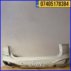 Bmw X1 M Sport 2015-2018 Rear Bumper Upper White 51128059877 Genuine