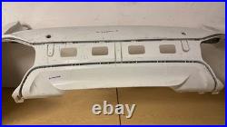 Bmw X1 M Sport 2015-2018 Rear Bumper Upper White 51128059877 Genuine