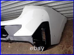 Bmw X4 G02 LCI M-sport Rear Bumper With Diffuser In White 8081898