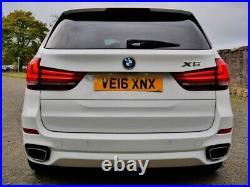 Bmw X5 F15 M Sport 2014-2017 Complete Rear Bumper + Reflectors New 51128054021