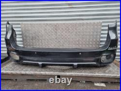 Bmw X5 F15 M Sport Bumper Rear In Black 2014-2018