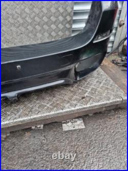 Bmw X5 F15 M Sport Bumper Rear In Black 2014-2018