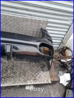 Bmw X5 F15 M Sport Bumper Rear In Black 2014-2018