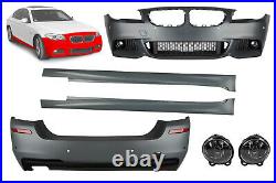 Body kit BMW F10 5 series M Sport Front Rear Bumper conversion Side skirts M Tec