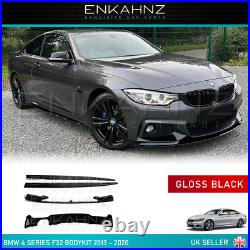 Bodykit For Bmw 4 Series F32 M Sport (2013 -20) Front Lip Side Skirts Diffuser