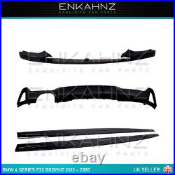 Bodykit For Bmw 4 Series F32 M Sport (2013 -20) Front Lip Side Skirts Diffuser