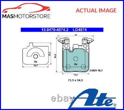 Brake Pads Set Braking Pad Rear Ate 130470-48742 P New Oe Replacement