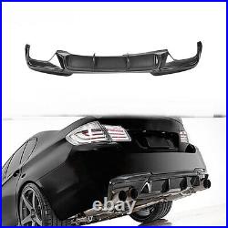 Carbon Fiber Rear Bumper Diffuser Lip Bodykit For BMW F10 M Sport M Tech 12-2016
