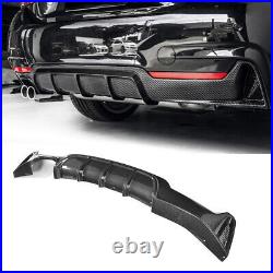 Carbon Fiber Rear Bumper Lip Diffuser for BMW 4 Series F32 F33 F36 M Sport Coupe