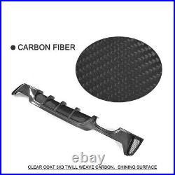 Carbon Fiber Rear Bumper Lip Diffuser for BMW 4 Series F32 F33 F36 M Sport Coupe