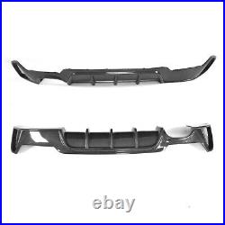 Carbon Fiber Rear Bumper Lip Diffuser for BMW 4 Series F32 F33 F36 M Sport Coupe