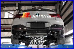 Carbon Fibre E Style Rear Bumper Diffuser Quad fits BMW F20 1-Series LCI M Sport