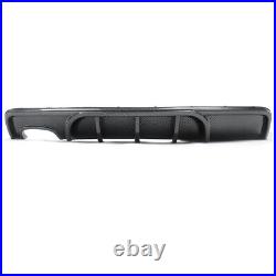 Carbon Look Rear Bumper Diffuser For BMW 1 Series E82 M Sport Coupe 2007-2013