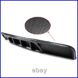 Carbon Look Rear Bumper Diffuser For BMW 1 Series E82 M Sport Coupe 2007-2013