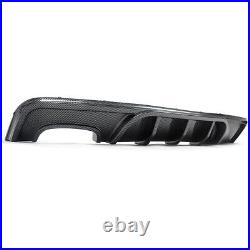 Carbon Look Rear Bumper Diffuser For BMW 1 Series E82 M Sport Coupe 2007-2013