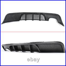 Carbon Look Rear Bumper Diffuser For BMW 1 Series E82 M Sport Coupe 2007-2013