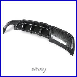 Carbon Look Rear Bumper Diffuser For BMW 1 Series E82 M Sport Coupe 2007-2013