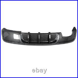 Carbon Look Rear Bumper Diffuser For BMW 1 Series E82 M Sport Coupe 2007-2013