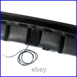 Carbon Look Rear Diffuser With LED For BMW 3 Series E90 Saloon E91 M Sport 2005-12