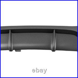 Carbon Look Rear Diffuser for BMW 3 Series E90 E91 M Sport 2004-2013 PP Material