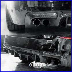 Carbon Style For Bmw 5 Series F10 F11 M Sport M5 Competition Look Rear Diffuser Carbon Style For Bmw 5 Series F10 F11 M Sport M5 Competition Look Rear Diffuser