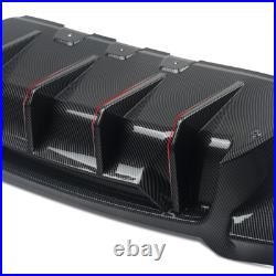 Carbon Style For Bmw 5 Series F10 F11 M Sport M5 Competition Look Rear Diffuser Carbon Style For Bmw 5 Series F10 F11 M Sport M5 Competition Look Rear Diffuser