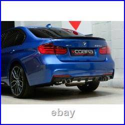 Cobra BMW 335d Quad Exit Rear Exhaust F30 F31 M-Sport M3 Style Conversion BM106 Cobra BMW 335d Quad Exit Rear Exhaust F30 F31 M-Sport M3 Style Conversion BM106
