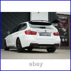 Cobra BMW 335d Quad Exit Rear Exhaust F30 F31 M-Sport M3 Style Conversion BM106 Cobra BMW 335d Quad Exit Rear Exhaust F30 F31 M-Sport M3 Style Conversion BM106