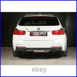 Cobra BMW 335d Quad Exit Rear Exhaust F30 F31 M-Sport M3 Style Conversion BM106 Cobra BMW 335d Quad Exit Rear Exhaust F30 F31 M-Sport M3 Style Conversion BM106
