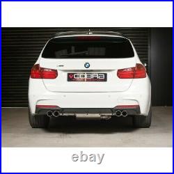 Cobra BMW 335d Quad Exit Rear Exhaust F30 F31 M-Sport M3 Style Conversion BM106