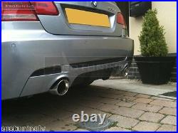 E92 E93 335 335i Performance diffuser skirt for rear BMW M Sport bumper