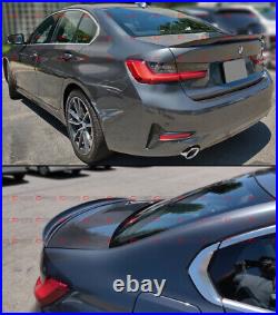FOR 19-21 BMW G20 330i G80 M3 PERFORMANCE STYLE CARBON FIBER TRUNK SPOILER WING