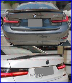 FOR 19-21 BMW G20 330i G80 M3 PERFORMANCE STYLE CARBON FIBER TRUNK SPOILER WING