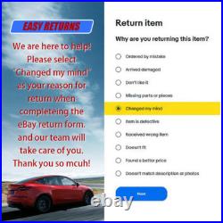 FOR BMW 3 SERIES E92 E93 320i M SPORT REAR DIFFUSER SPLITTER VALANCE LED 2006-14