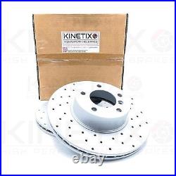 FOR BMW 428i F32 F33 F36 M SPORT DRILLED FRONT REAR BRAKE DISCS BREMBO PADS