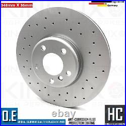 FOR BMW 740Ld 740Li F01 F02 F03 F04 M SPORT DRILLED FRONT REAR BRAKE DISCS FR/RR