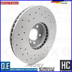 FOR BMW 740Ld 740Li F01 F02 F03 F04 M SPORT DRILLED FRONT REAR BRAKE DISCS FR/RR