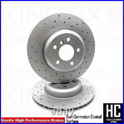 FOR BMW 740Ld 740Li F01 F02 F03 F04 M SPORT DRILLED FRONT REAR BRAKE DISCS FR/RR